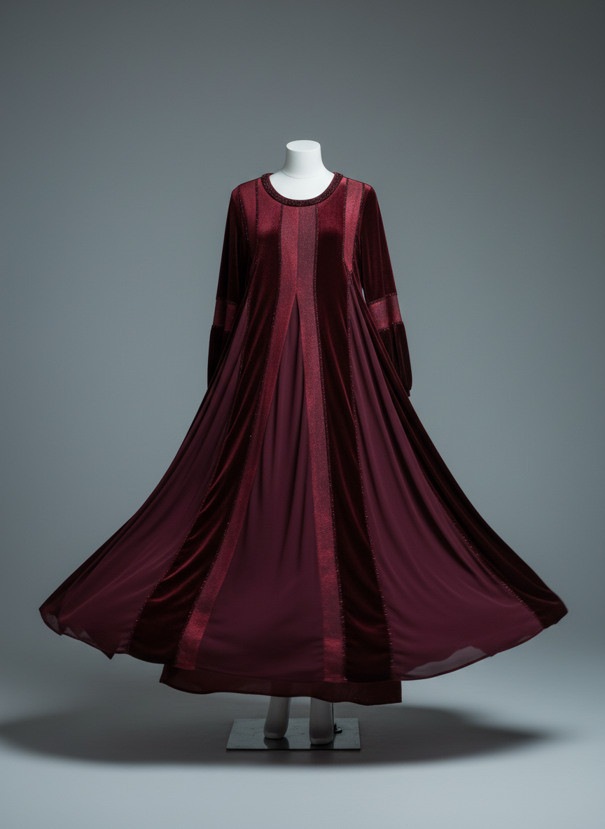 فساتين مخمل