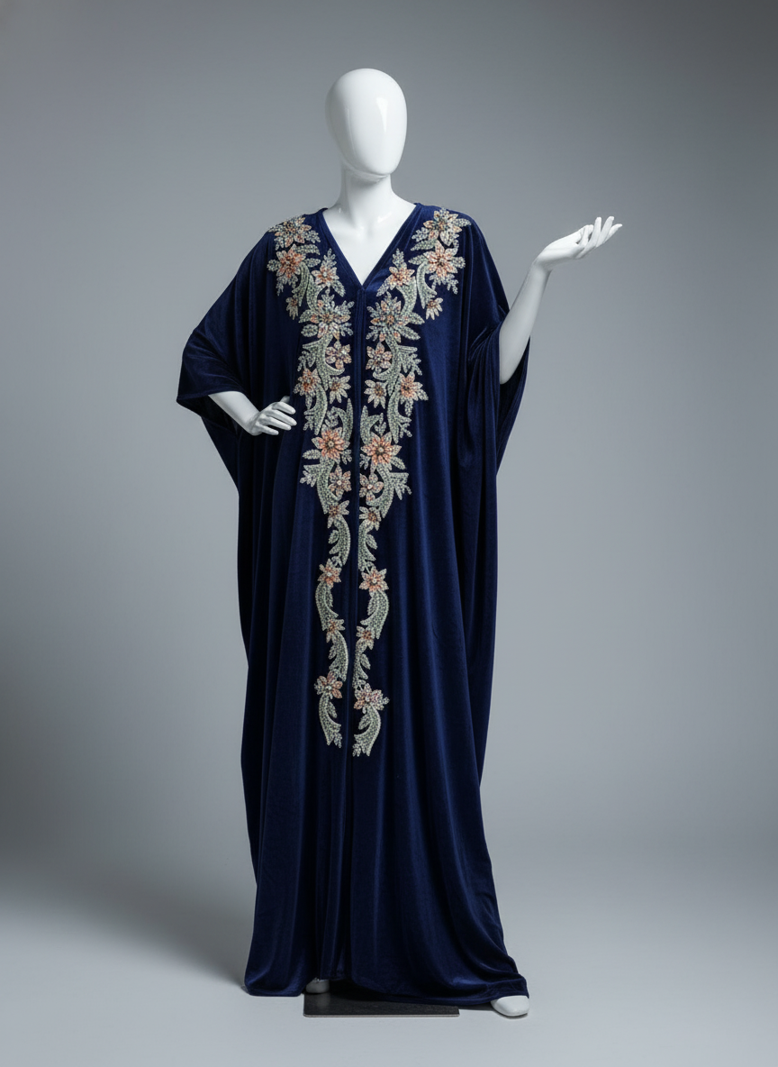 Luxury Velvet Abaya for Women – Elegant, Soft, and Comfortable