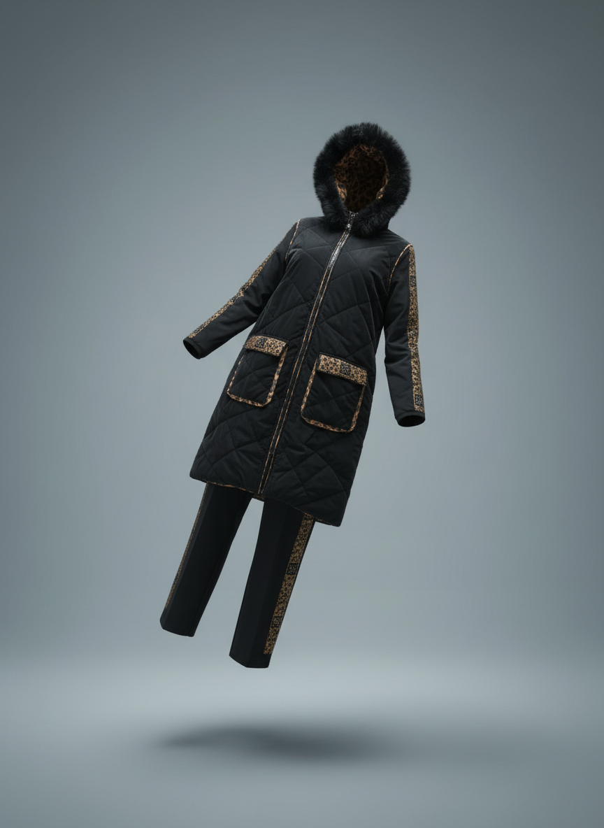 Vadi - Turkish 3-Piece Daily Set — Blouse, Pants & Vest