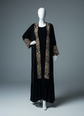 Luxury Gulf Velvet Two-Piece Abaya