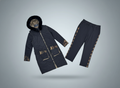 Bitcoin- Turkish 3-Piece Velvet Daily Set — Blouse, Pants & Vest