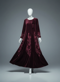Espira-Luxury Velvet Dress