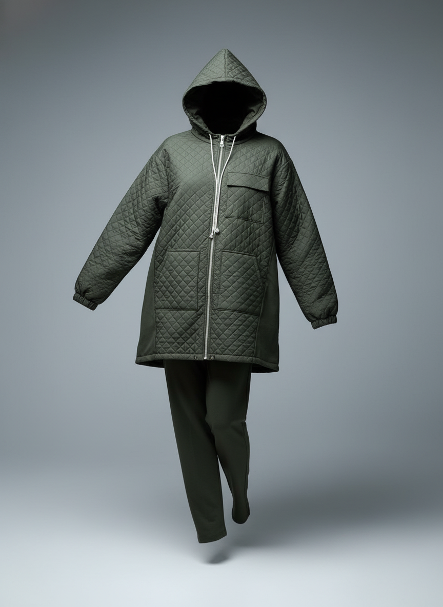 Ftz women-Turkish 2-Piece Daily Set — Pants & Jacket