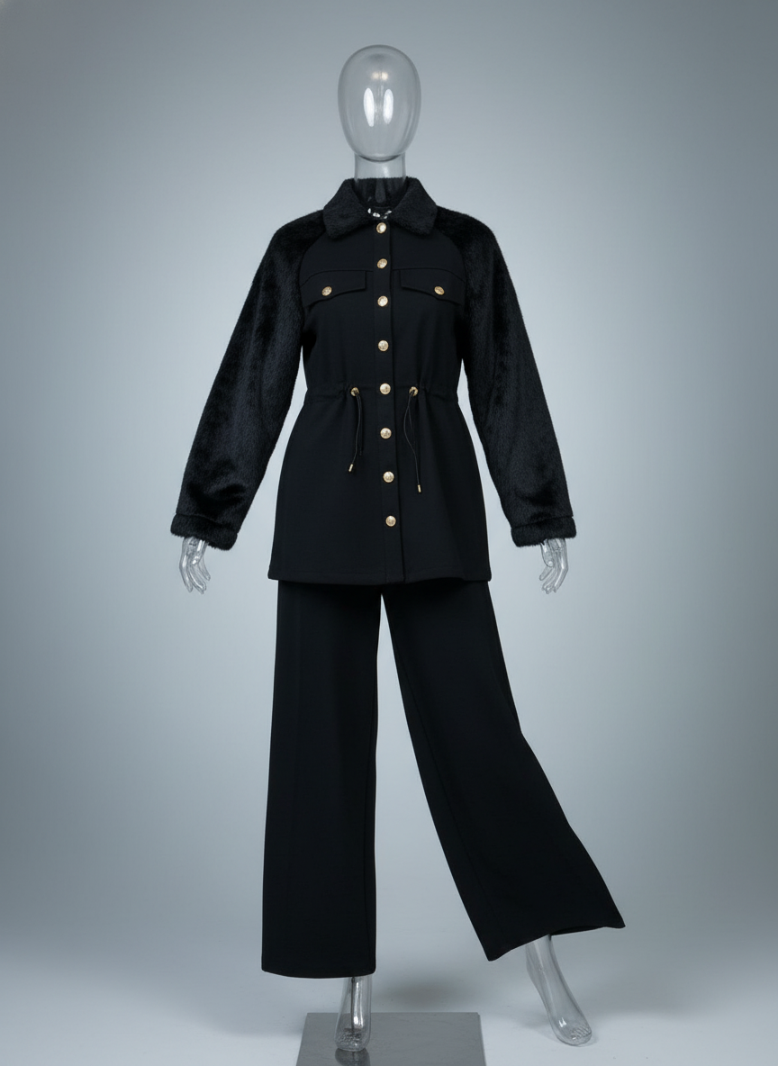 Ftz women-Turkish 2-Piece Daily Set — Pants & Jacket