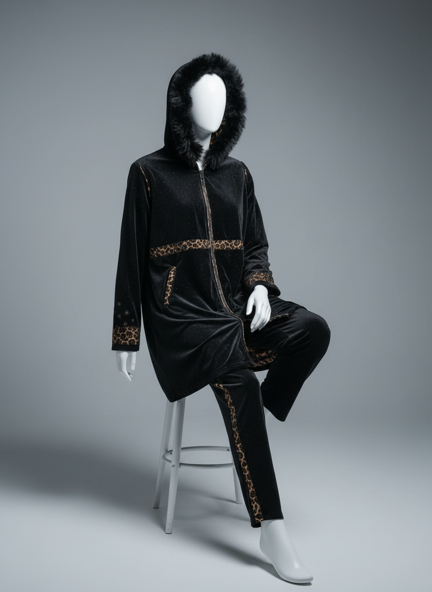 Vadi - Turkish 3-Piece Daily Set — Blouse, Pants & Vest