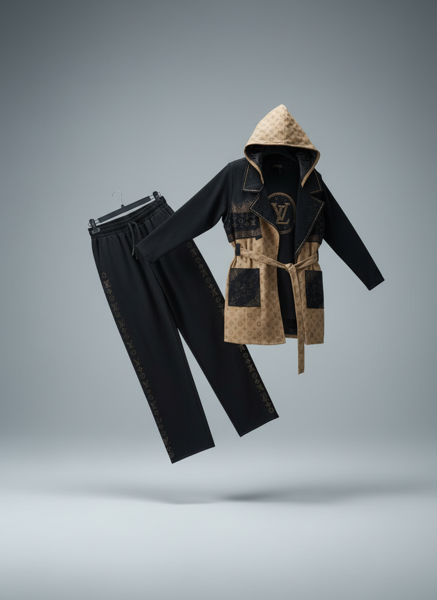 Vadi - Turkish 3-Piece Daily Set —  Blouse, Pants & Jacket