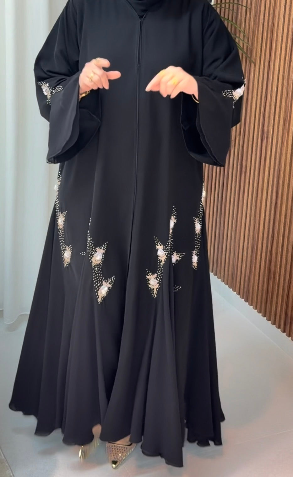 عباية خليجي مع شك ♥️