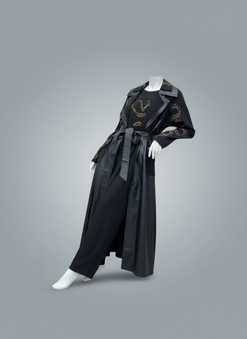 Bitcoin- Turkish 3-Piece Velvet Daily Set — Blouse, Pants & Vest