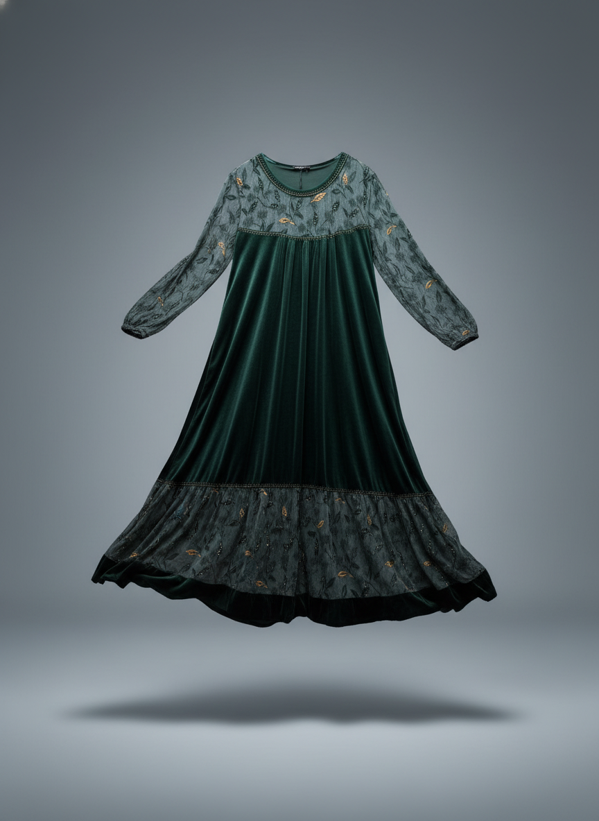 Luxury Velvet Dress
