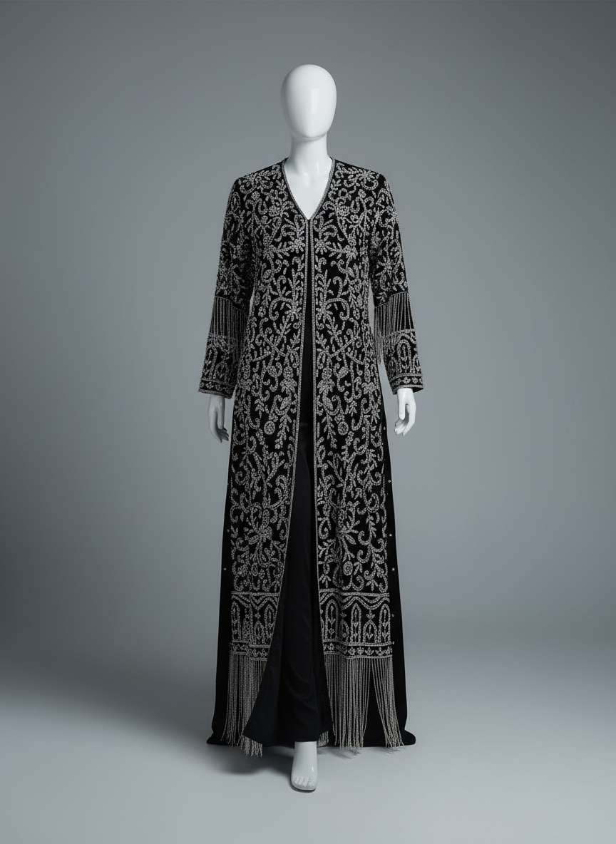 Luxury Hand-Embellished Abaya Collection
