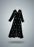 Luxury Gulf Velvet Abaya