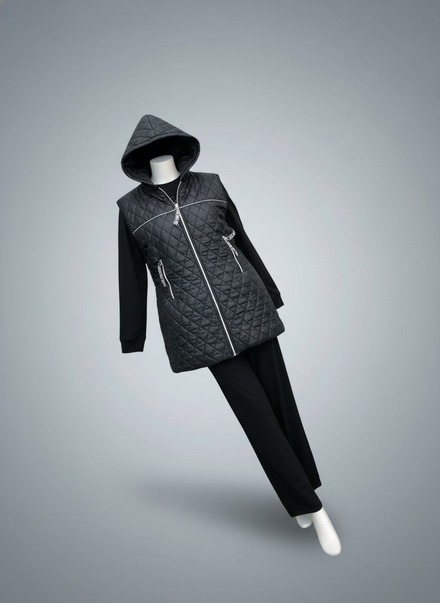 Bonita-Turkish 3-Piece Set — Blouse, Pants & Short Fizet