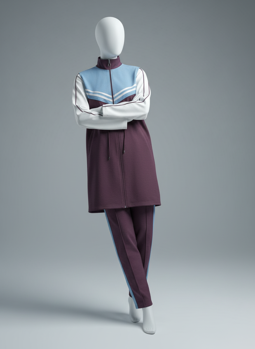 Moda-Turkish 3-Piece Daily Set — Blouse, Pants & Jacket