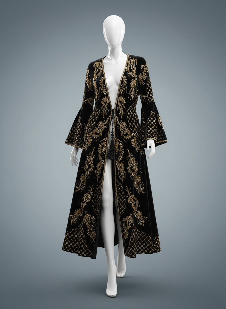 Luxury Hand-Embellished Abaya Collection