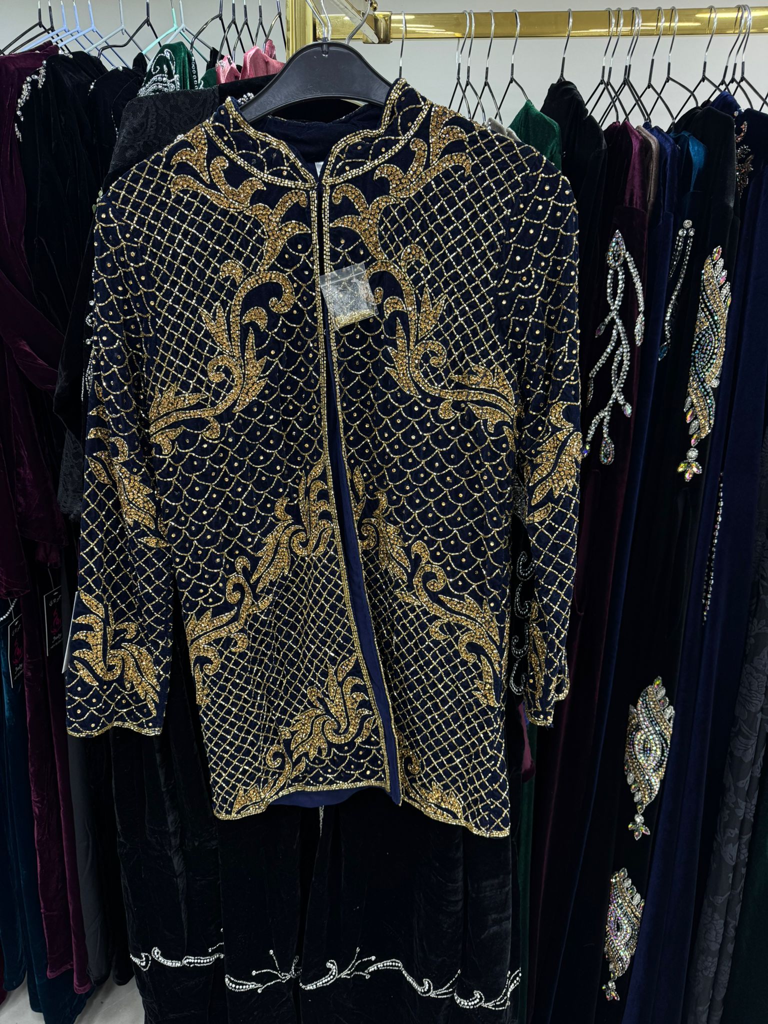 Luxury Beaded Fringe Top
