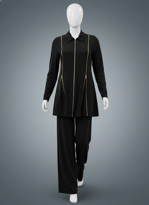 2-Piece Daily Set —  Blouse, Pants