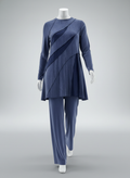 2-Piece Daily Set —  Blouse, Pants