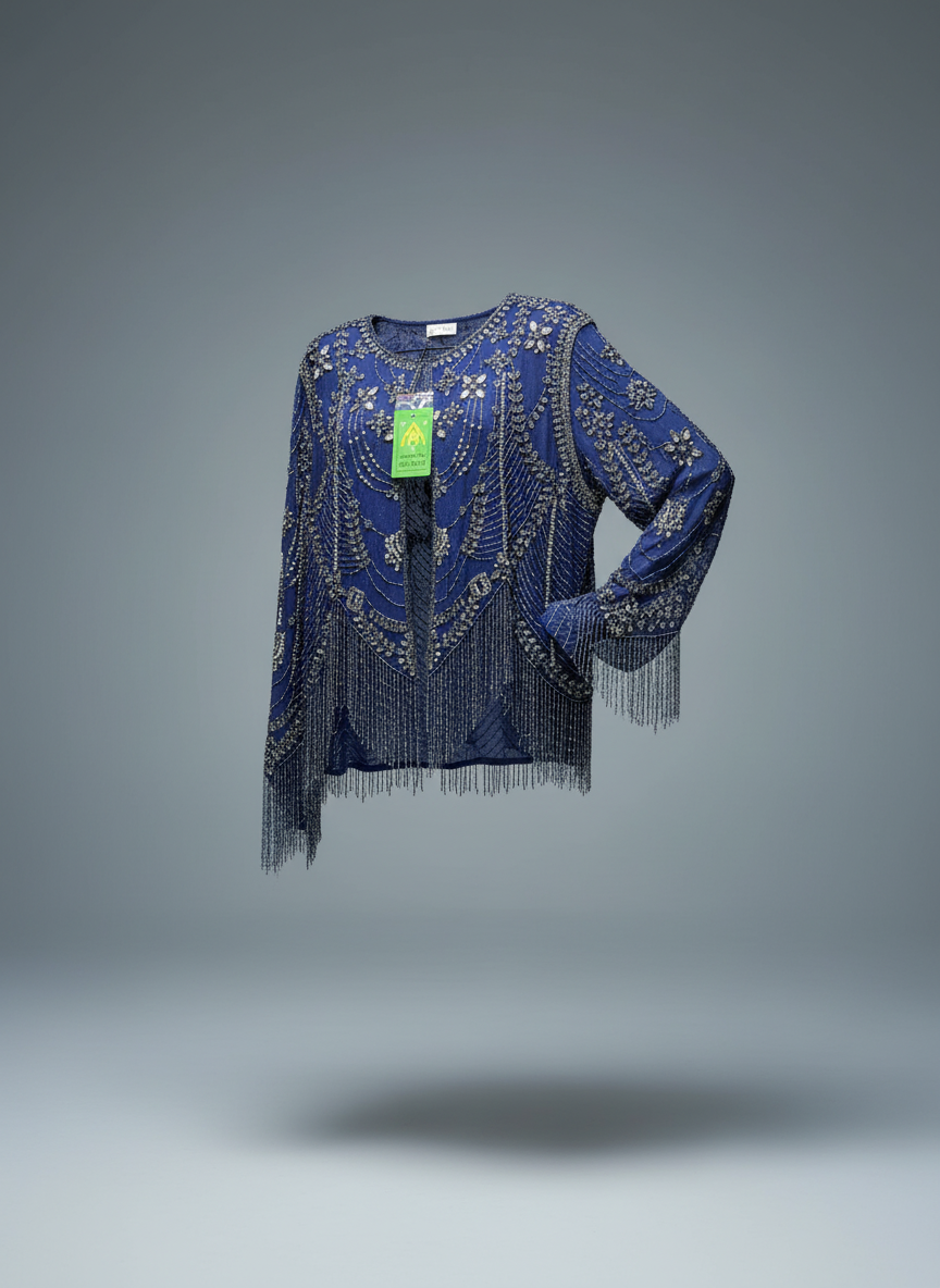 Beaded Fringe Top