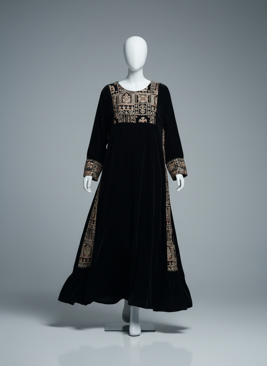 Premium Velvet Abaya