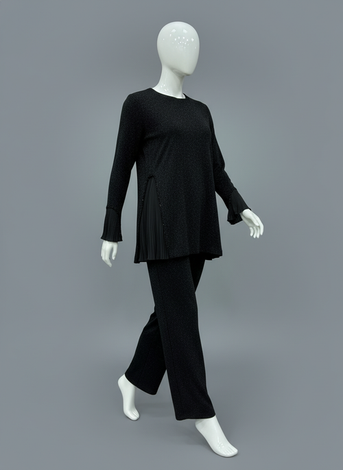 2-Piece Daily Set —  Blouse, Pants