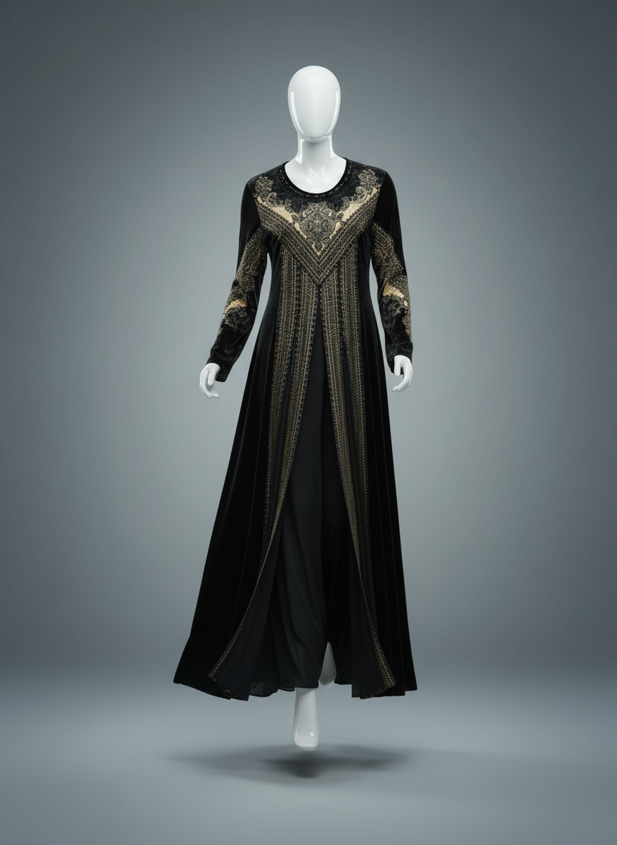 Luxury Velvet Dress