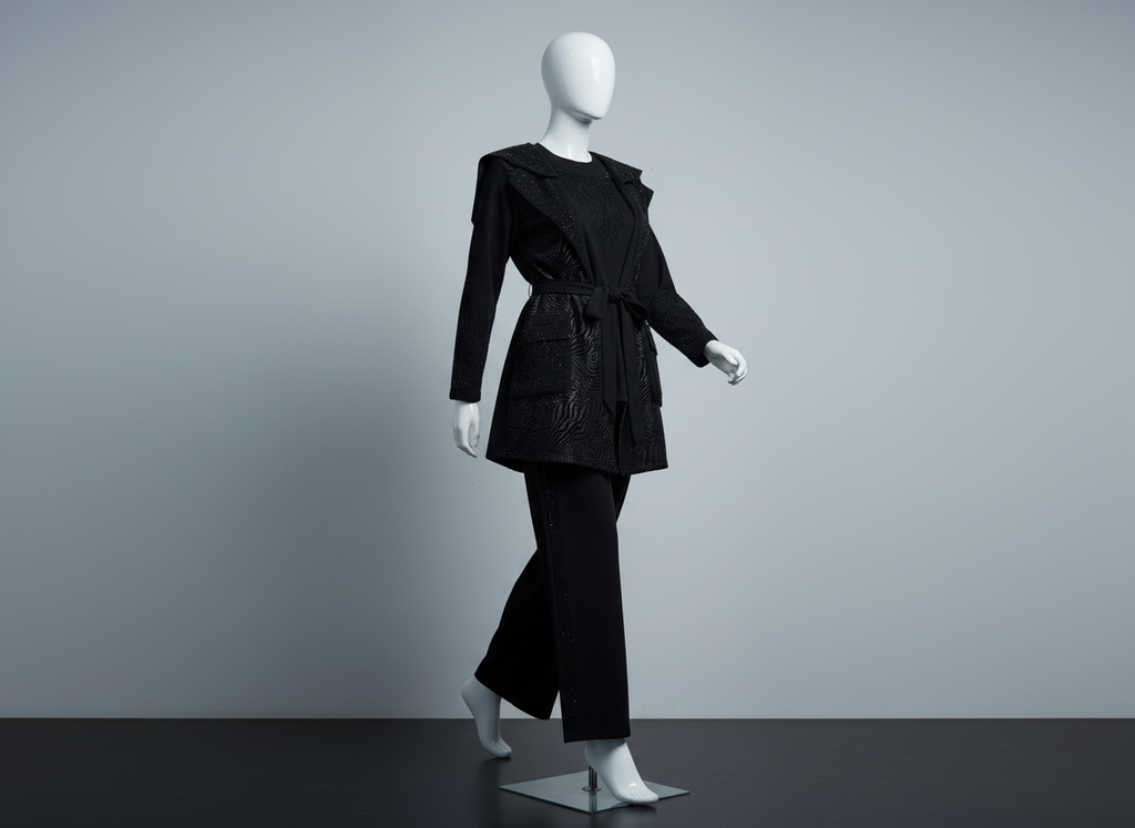 VADI-Turkish 3-Piece Daily Set — Blouse, Pants & Jacket