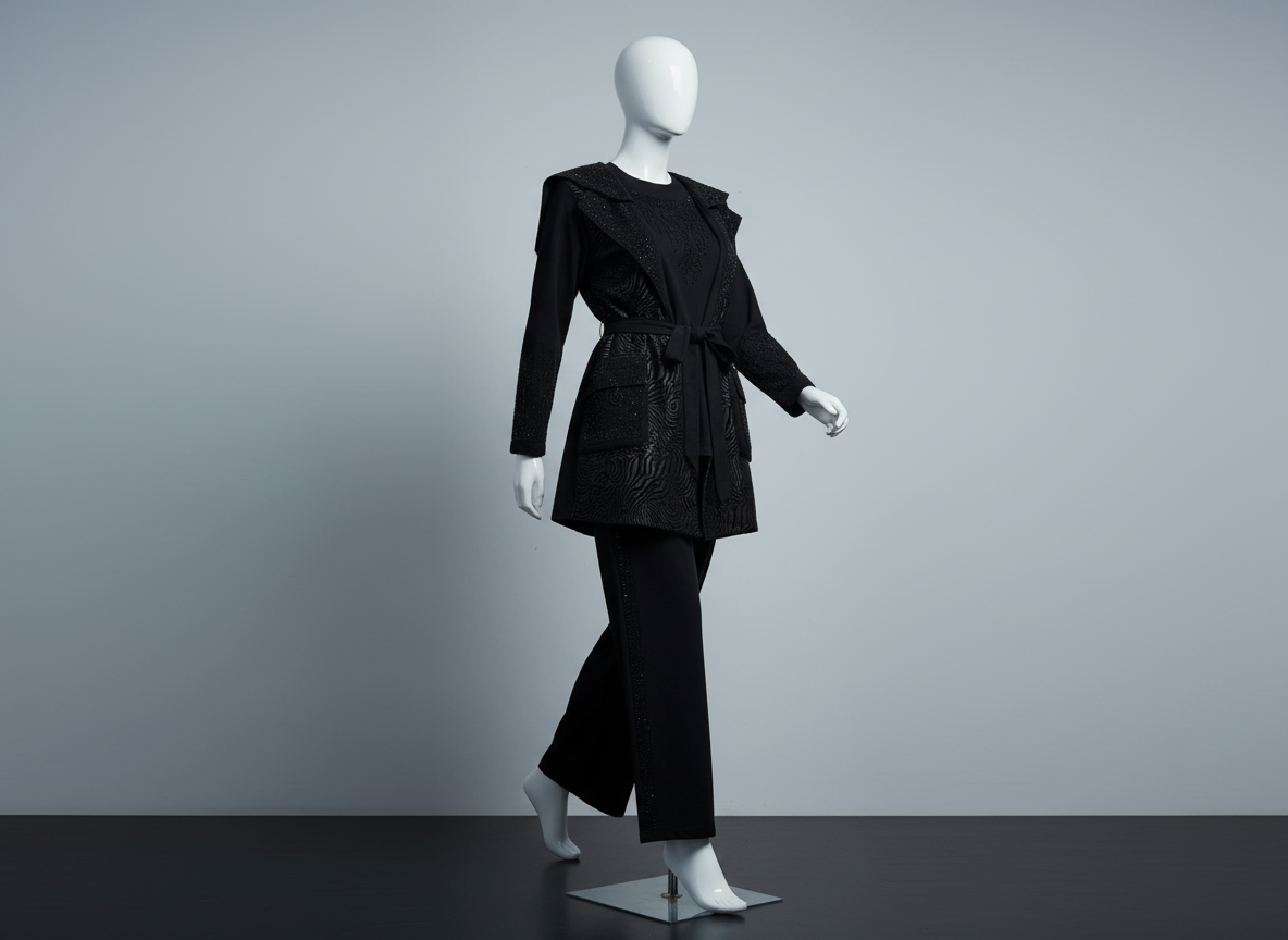 VADI-Turkish 3-Piece Daily Set — Blouse, Pants & Jacket