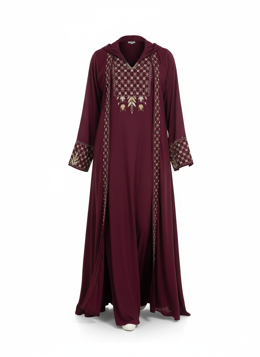 فستان نخبة دبي المطرز