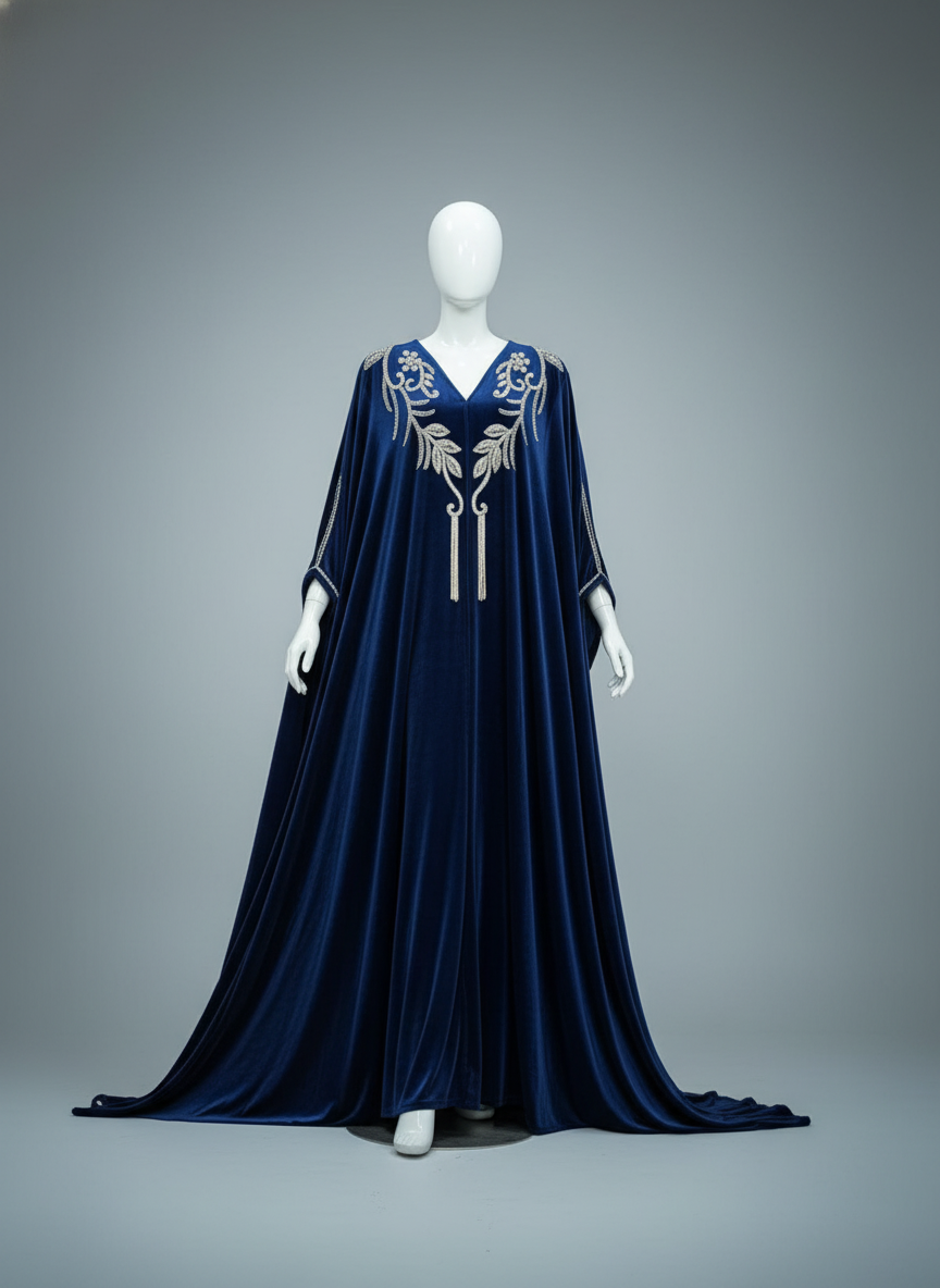 Luxury Velvet Abaya for Women – Elegant, Soft, and Comfortable