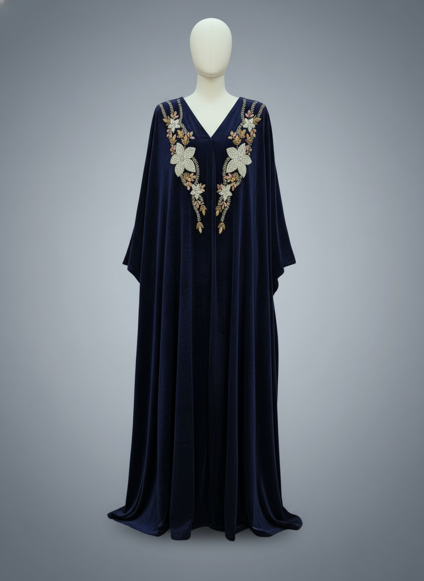 Luxury Velvet Abaya for Women – Elegant, Soft, and Comfortable