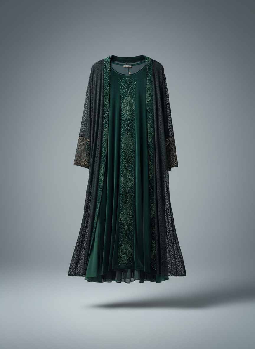 Luxury Velvet Dress
