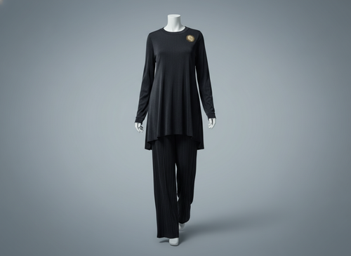 2-Piece Daily Set —  Blouse, Pants