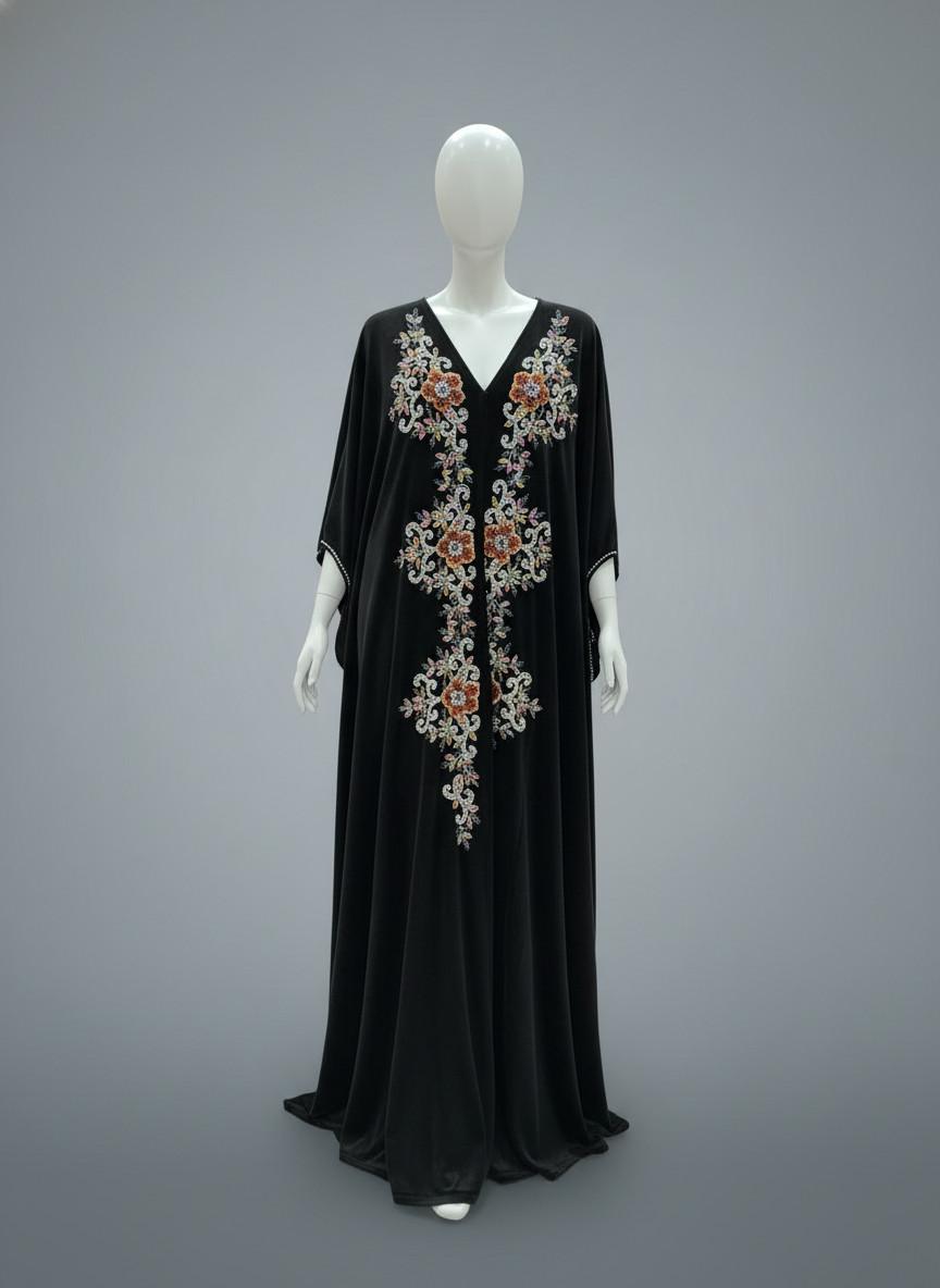 Luxury Velvet Abaya for Women – Elegant, Soft, and Comfortable