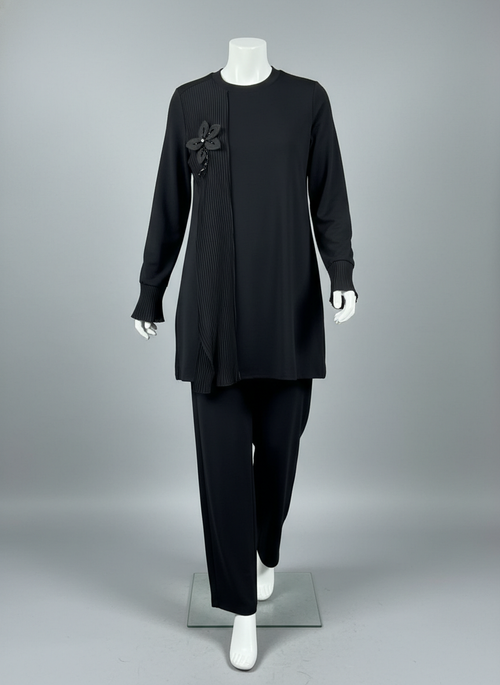 2-Piece Daily Set —  Blouse, Pants