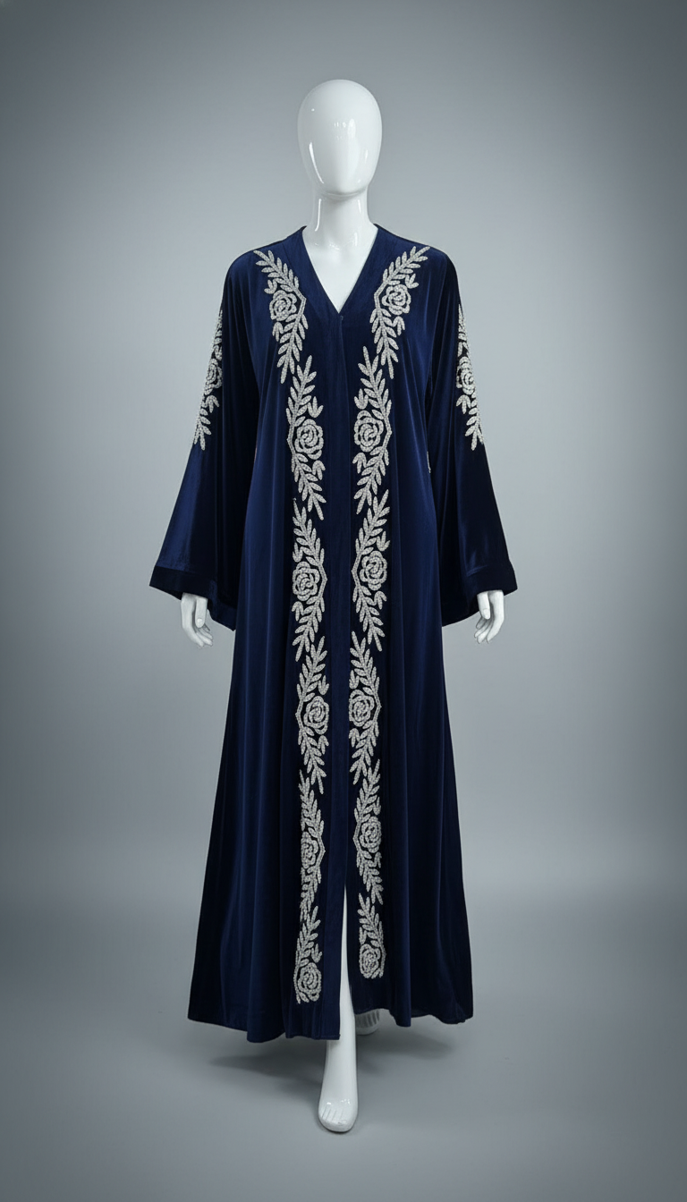 Luxury Velvet Abaya for Women – Elegant, Soft, and Comfortable