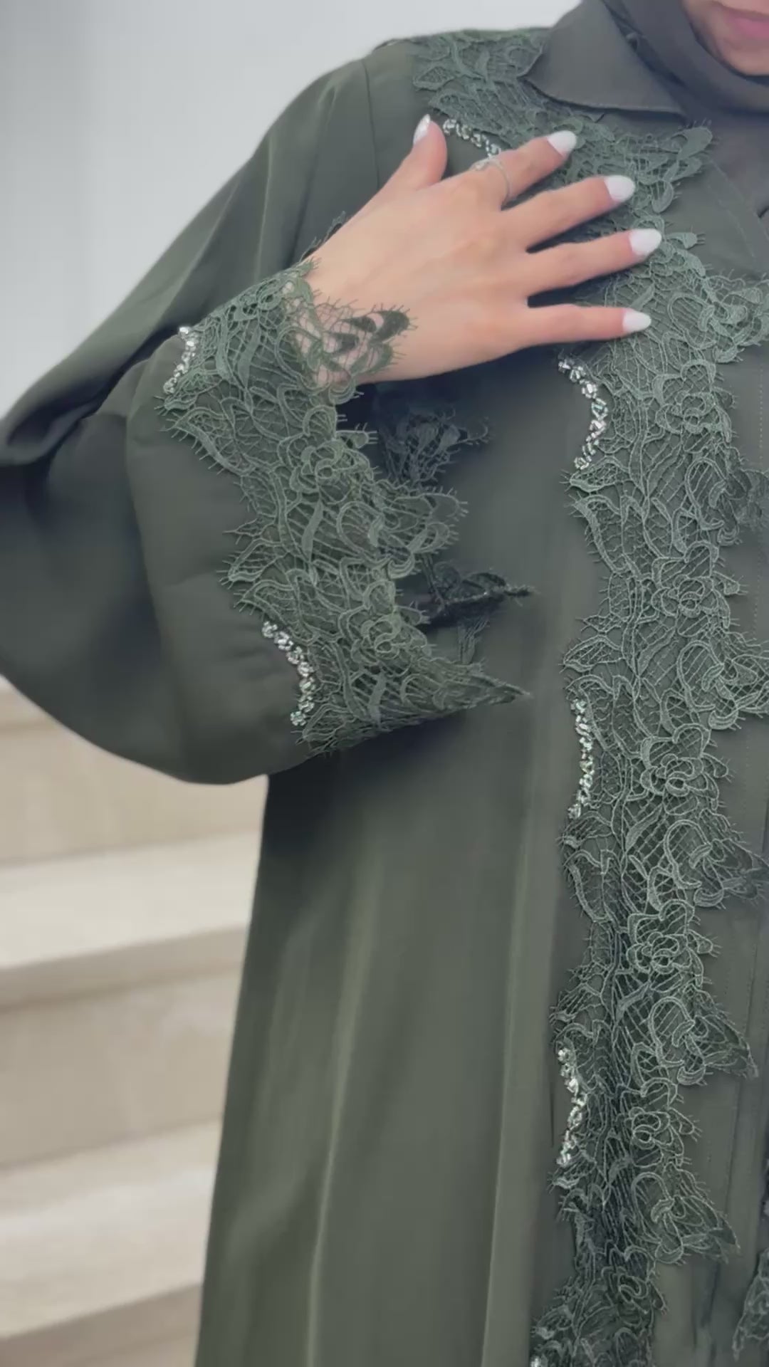 عباية خليجي بلون مميز 💚