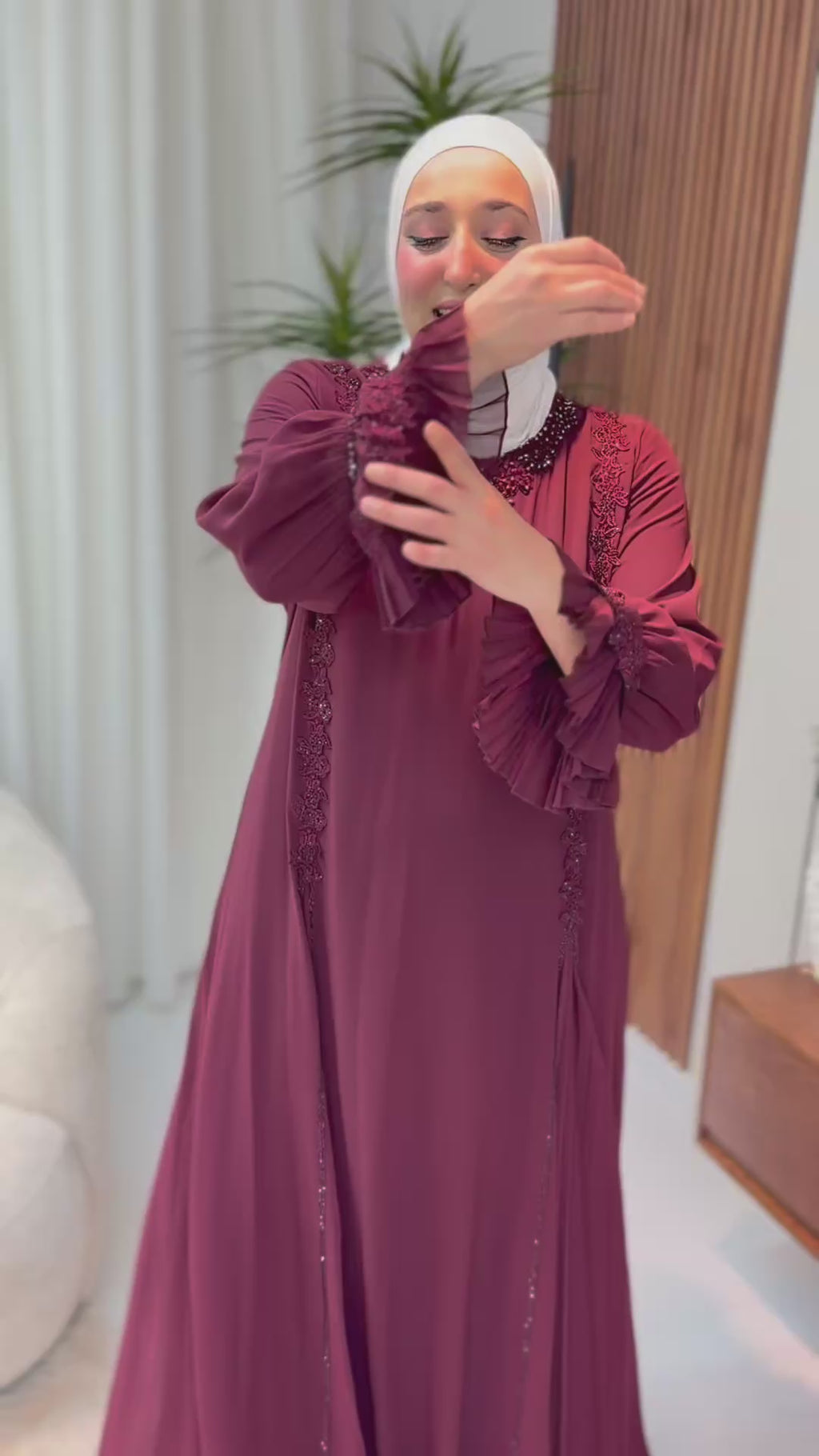 فستان تركي بقماشة مميزة ❤️‍🔥