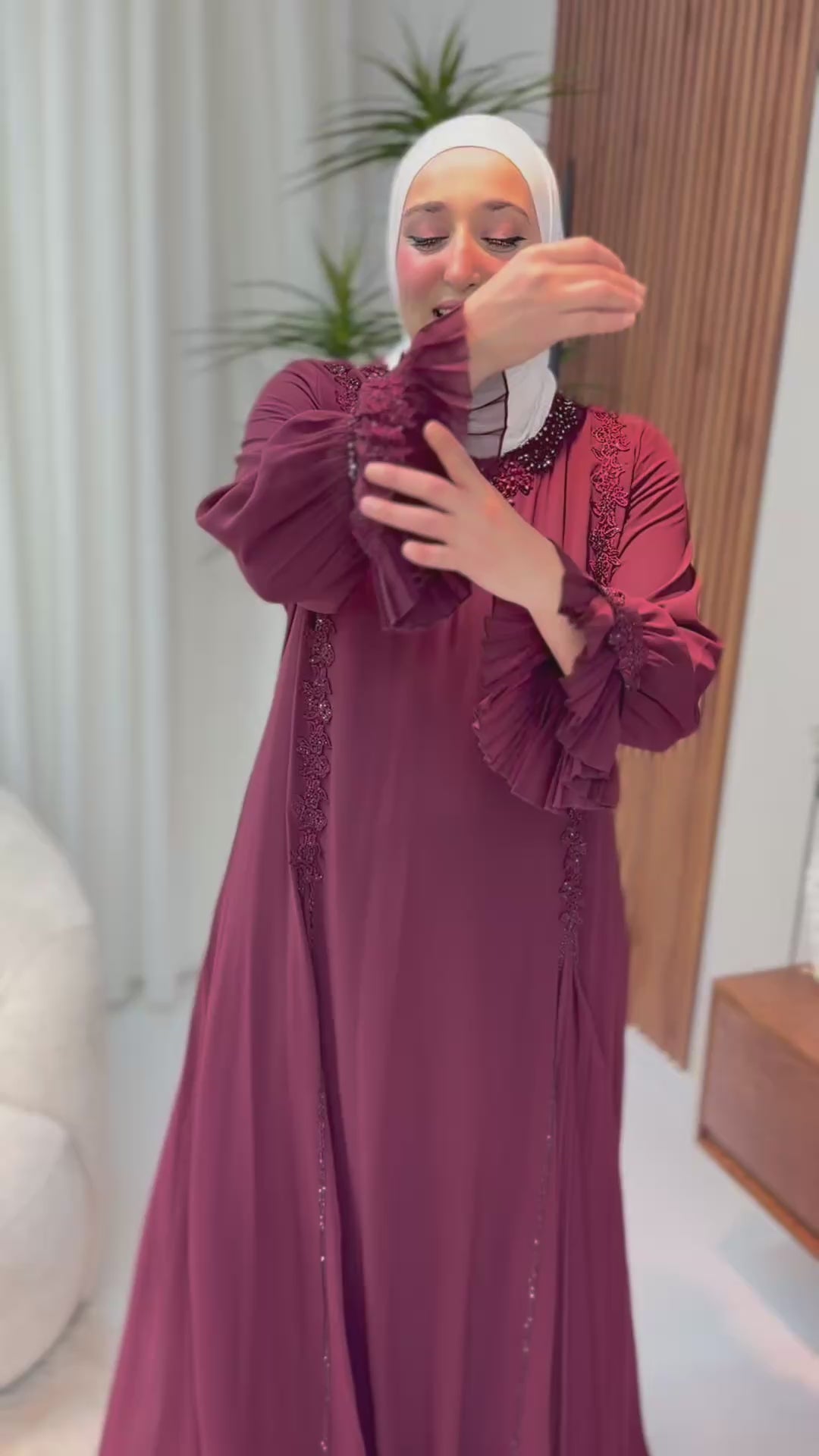 فستان تركي بقماشة مميزة ❤️‍🔥